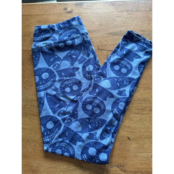 Jack Skellington nightmare before Christmas LuLaRoe Leggings - Picture 1 of 3